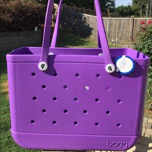 PURPLE Bogg Bag LARGE Rare NWT